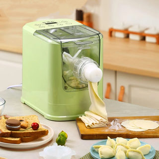 Japanese fully automatic electric multi-function noodle machine smart home pressure noodle and dumpling wrapper fully automatic noodle machine green