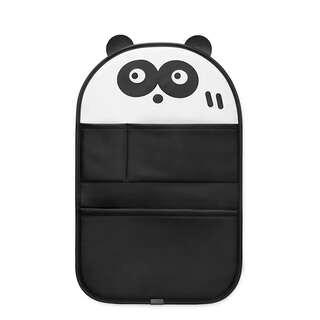 Erdong car storage hanging bag car backrest multi-functional storage bag rear table board rear seat storage rack paper panda bubble simple storage anti-kick long version
