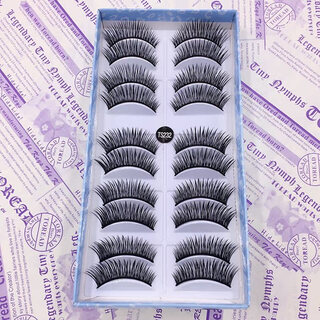 The other half (other half) japanese machine-made hard-stemmed false eyelashes, nude makeup, thick style, naturally lengthened and curled eye style ts232