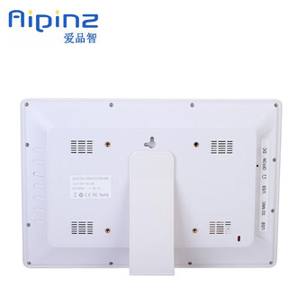 魅泽（MEIZE）高清12寸14寸17寸锂电 电子相册 数码相框 广告机 视频展架播放器 12寸无卡