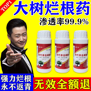 Special medicine for big tree rotten roots, rotten tree root agent, powerful tree remover, big tree rotten root king, powerful special medicine fertilizer for rotting tree roots, 1 bottle, powerful tree killing agent
