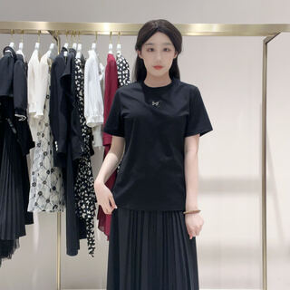 Kelaidier women's simple fashion shirt km02738w0 black 160/84a 38