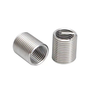 Mo peng thread protective sleeve 304 stainless steel wire thread sleeve sheath steel wire brace wire sleeve universal flat head extension m8*2d 30 pcs