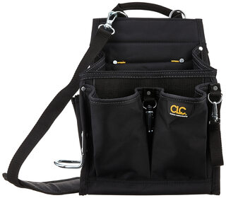 Custom leathercraft 5508 prof electricians tool pouch 20 pockets