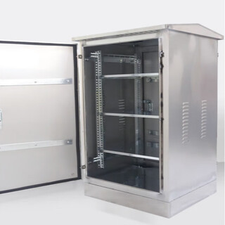 Outdoor 201 network cabinet waterproof stainless steel weak current box switch power amplifier cabinet outdoor waterproof monitoring box thickened 201 stainless steel 600x600x450mm