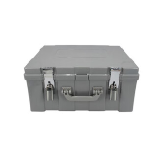 Riesn plastic steel alloy one-time molded cash box 2.4 million cash box cash box