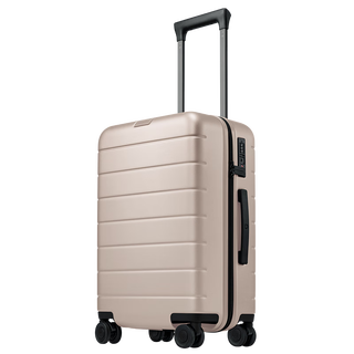 95% new mijia xiaomi suitcase 20-inch trolley case small boardable case pc suitcase men's and women's password leather case beige