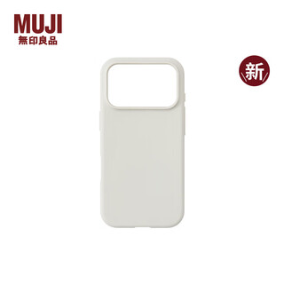 无印良品（MUJI）再生TPU 手机壳 iphone17/iphone Air/iphone17 pro/iphone17 pro max 苹果 新品 iPhone17 pro 灰白色