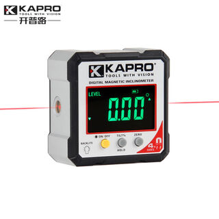 Rsrddy digital display inclinometer with laser high-precision electronic angle ruler 360-degree measurement angle meter strong magnetic 393 393l inclinometer four-sided magnetic with laser