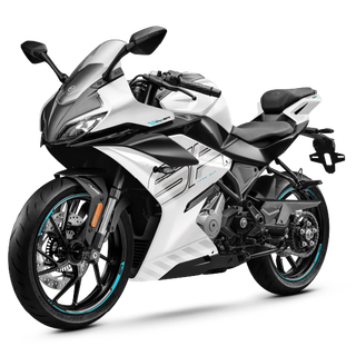 Cfmoto chunfeng 250sr single swingarm new skin motorcycle pick-up in store starlight white