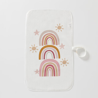 Other/other baby changing pads, newborn baby diaper changing pads, washable, waterproof, compact, portable, special for out-going toddlers, rainbow 60x35cm