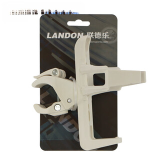 Bicycle water bottle cage conversion seat, adjustable multi-functional water bottle cage converter, bicycle equipment plastic f14003 adjustable quick-release water bottle cage - white