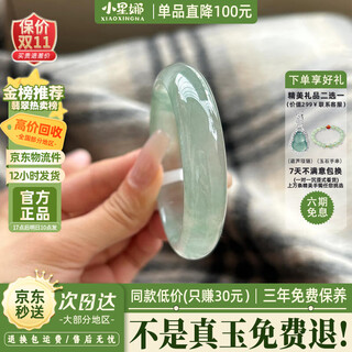 Xiaoxingna my love from the star jade bracelet for women myanmar jade ice seed real jade bracelet authentic for girlfriend (processing) my love from the star jade bracelet 54mm-55mm (free jade pendant + gift box)