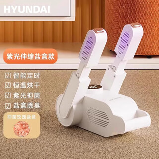 Korean shoe dryer, deodorizing and sterilizing shoe dryer, household adult dryer, student shoe warmer, purple light retractable salt box, smart timer + rose