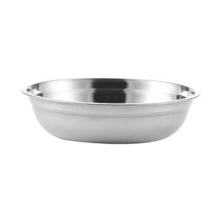 Aoshida 316 stainless steel basin food grade deepened kitchen egg and basin extra thick thickened stainless steel basin white steel basin 5cm shallow basin an extra small size