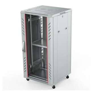 图腾 G26622机柜 22U标准网络机柜 交换机机柜 1.2M高机柜 白色