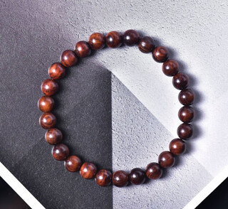 维多利亚宫廷海南老油梨手串高品真货海黄紫油梨108男佛珠手链散佛珠 海南老料紫油梨7mm26颗