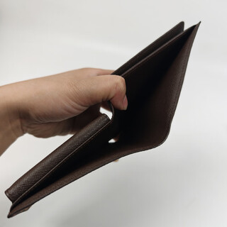 Second-hand 95 new hermes elephant gray wallet g1232 size 17.5*9*1.5 99 new wallet small size