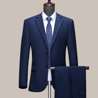 Goldlion g+ goldlion high-end suit suit men's business fit version professional work suit jacket groomsmen's grooms knot baolan two buttons (center slit) s 165/46 (please leave a message for what size pants you want)