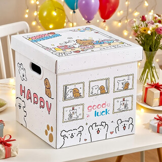 Упаковочная коробка furmantu, пустая коробка, игрушка, кукла, упаковка для хранения, подарочная коробка на день рождения, подарочная упаковка для закусок, белая коробка