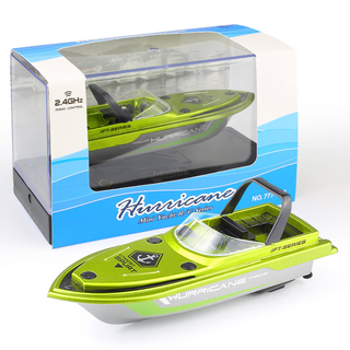 Dangjie mini remote control cruise ship rowing children's water remote control toy boat model high-speed speedboat racing green-214g remote control rowing leisure cow model usb charging 2 no. 7 batteries + screwdriver + charging head