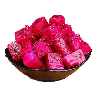 Zhanlong jindu no. 1 red heart pitaya, red flesh fruit, zhanlong new store newcomer flash sale, box 5jin jin is equal to 0.5kg (8-11 pieces) single fruit 200-300g