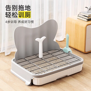 Achai and cat and dog toilet drawer-type small dog special small dog fixed-point toilet artifact pet anti-stepping feces and urine dog litter box