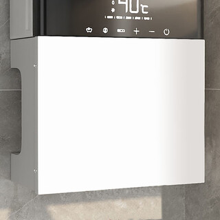 Fantasy water heater ugly artifact pipe decoration hole board wall-mounted furnace rack boiler natural gas gas shield holeless dustproof length 40 high 40 deep 20ss