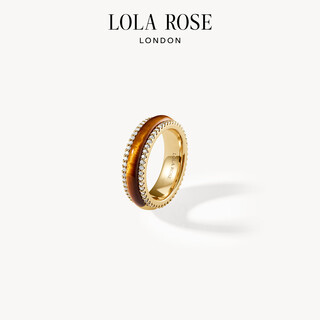 Lola rose heliocentric series autumn and winter women's tiger eye stone ring birthday gift for girls tiger eye stone ring l size-lr70618