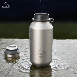 Opus pure titanium cup thermos cup tea cup tea water separation health water cup high-end gift high-end business feijian titanium cup