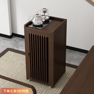 Gu en tea table household small tea table side cabinet side cabinet tea bar coffee table kettle integrated bucket rack tea cabinet tea cabinet