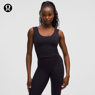 Lululemon丨wunder train women's wide shoulder sports vest lw1fgys noctua black m/8