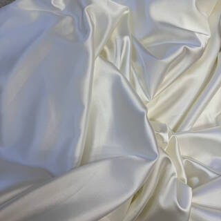 Fantasy pearlescent beige cream champagne korean wedding bright satin satin wedding background party tablecloth pearl white