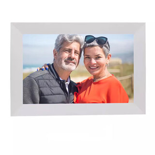 10 OR10英寸高清智能触摸屏数码云相框电子相册无线网络手机远程传送 10英寸木纹版色32G内存 10英寸白色32G内存