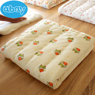 Abay class a newborn delivery room baby pure cotton quilt thickened winter warm baby quilt soft handmade quilt fulong style - full of blessings 100*100cm winter thick style 440g cotton