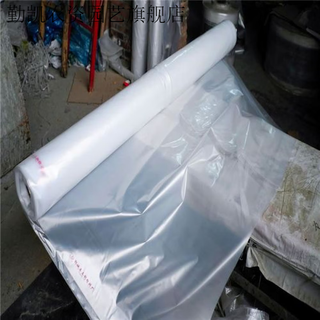 Qinkai transparent plastic film agricultural film multi-functional insulation shed film thickened white plastic sheet building moisturizing food packaging 10 wire thick 105 long 6 meters wide