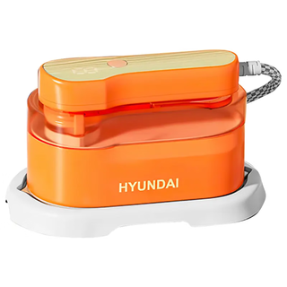 Hyundai 8-second hot dry and wet double ironing handheld garment steamer steam portable electric iron for ironing clothes vibrant orange
