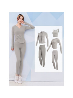 Vanstick vanstick purchase products women's yoga clothes, slim and elegant, pilates special sports autumn light purple two-piece set tc32611綶fast delivery s