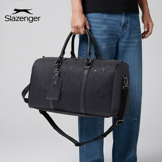 Slazenger travel bag, business travel storage bag, sports fitness crossbody bag, foldable boarding luggage handbag
