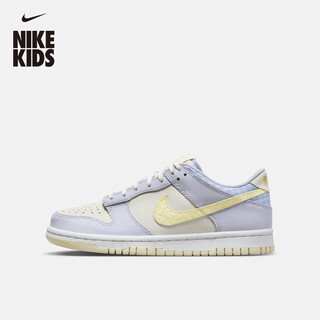 Nike (nike) lightweight leather sports shoes for older children, winter new flat sneakers for boys and girls nike dunk fj4641