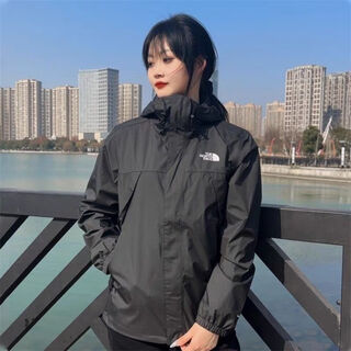 Dynamic north face beijia jacket windproof and waterproof spring and summer outdoor mountaineering camping ski touring fishing loose men's jacket black s