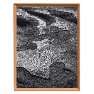 Yusenyi mortise and tenon mounted picture frame wedding photo frame walnut poster wall empty frame minimalist narrow border square beech no cardboard frame size 5070cm