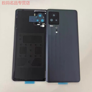 Suitable for vivo original back cover glass iqoo7 original disassembly back case battery cover back case aftermarket mobile phone back cover iqoo7 original back cover black mirror with frame