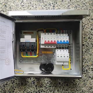 Photovoltaic grid-connected distribution box photovoltaic power access box 10305080100kw residual power grid-connected box 10-30kw (without meter) stainless steel 0.8mm