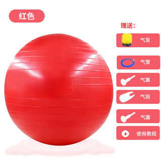 Sen uses ball muscle assistive equipment swiss small ball yujia yoga fan training supplies for your pregnant women pilates pelvic floor and other chinese red + pump 35cm more yoga ball sizes