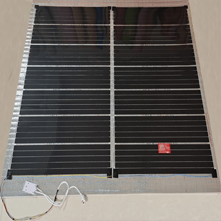 He jiagong korean electric heating film non-radiation electric heating board household hot kang fast heating electric heating film electric floor heating film graphene 1.5mx1.75m with thermostat