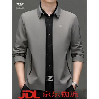 Ax armani lapel jacket men's spring and autumn middle-aged business casual jacket men's new jacket khaki 3xl 170