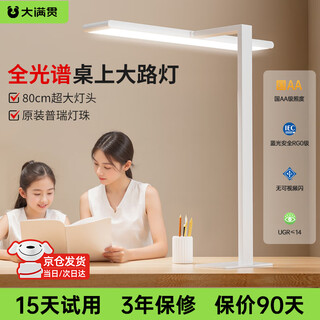 Grand slam small street lamp full spectrum eye protection table lamp learning lamp desktop street lamp qing festival yuedu lamp student dormitory reading lamp yuedu lamp - lamp head 80cm | height 60cm
