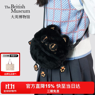 British museum anderson cat bag women's bag cute cat plush mobile phone bag single shoulder crossbody bag new style birthday gift for girlfriend