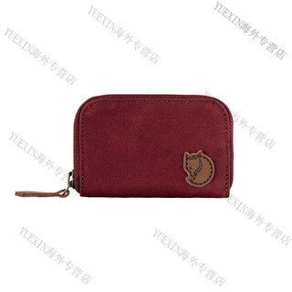 Arctic fox (fjallraven) g-1000 handbag durable card holder id bag men's and women's wallet 24218 347 bordeaux red one size